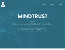 Tablet Screenshot of mindtrustlabs.com